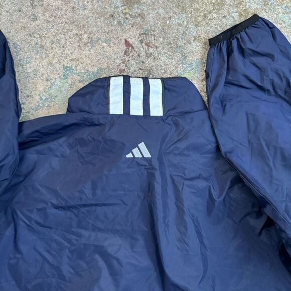 90’s Adidas Classic Striped Vintage Windbreaker Jacket - Picture 4 of 4